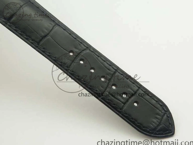 0730 De Ville Prestige Real Power Reserve SS TW 1:1 Best Edition Gray Dial On Leather Strap A SportInspired 8090